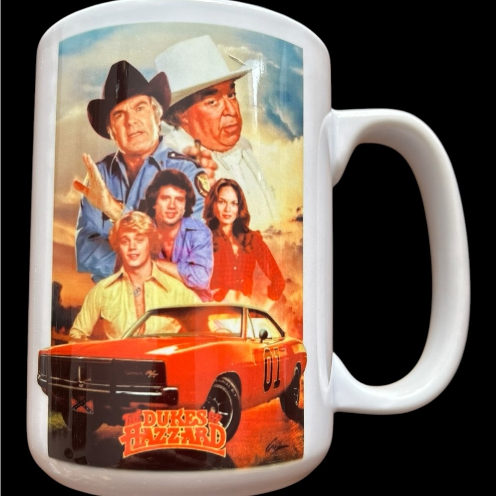 Dukes of Hazzard White Mug 15oz